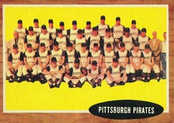 1962 Topps #409 Pittsburgh Pirates Front