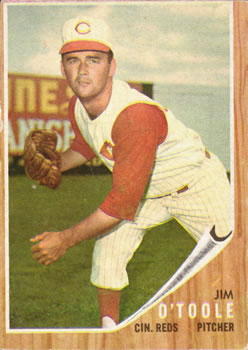 1962 Topps #450 Jim O'Toole Front