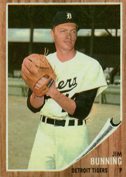 1962 Topps #460 Jim Bunning Front