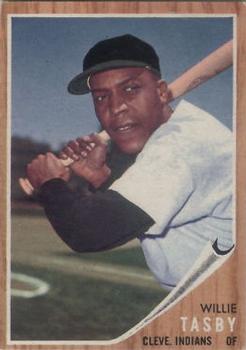 1962 Topps #462 Willie Tasby Front