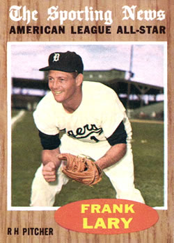 1962 Topps #474 Frank Lary Front