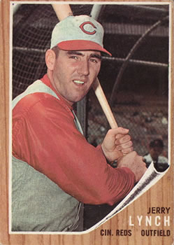 1962 Topps #487 Jerry Lynch Front