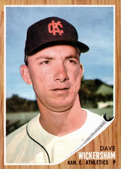 1962 Topps #517 Dave Wickersham Front