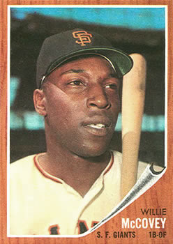 1962 Topps #544 Willie McCovey Front