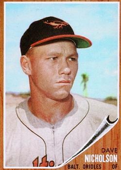 1962 Topps #577 Dave Nicholson Front