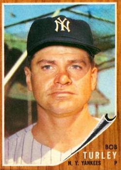 1962 Topps #589 Bob Turley Front