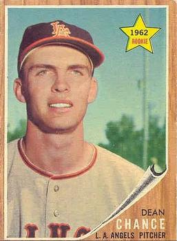 1962 Topps #194 Dean Chance Front