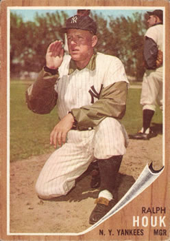 1962 Topps #88 Ralph Houk Front