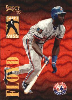 1995 Select - Can't Miss #CM1 Cliff Floyd Front