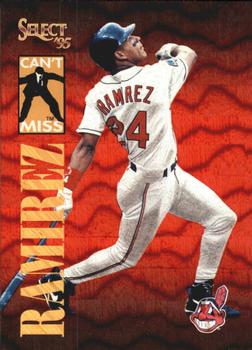 1995 Select - Can't Miss #CM5 Manny Ramirez Front