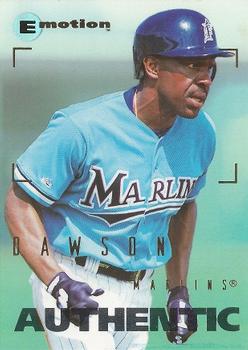 1995 SkyBox E-Motion #129 Andre Dawson Front