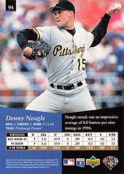 1995 SP #94 Denny Neagle Back