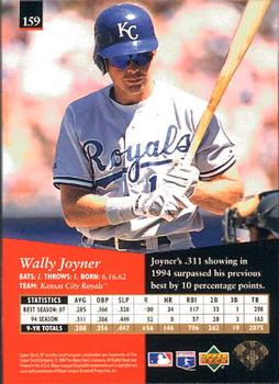 1995 SP #159 Wally Joyner Back