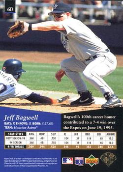 1995 SP #60 Jeff Bagwell Back