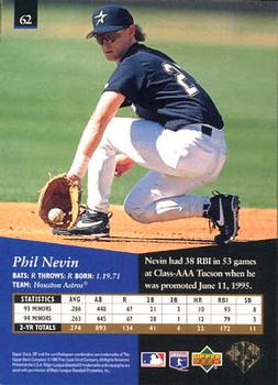 1995 SP #62 Phil Nevin Back