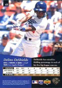 1995 SP #68 Delino DeShields Back