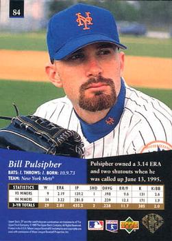 1995 SP #84 Bill Pulsipher Back