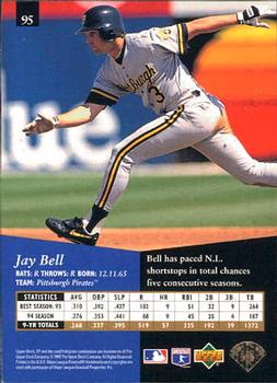 1995 SP #95 Jay Bell Back