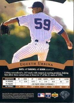 1995 SP #9 Ugueth Urbina Back