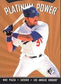 1995 SP - Platinum Power #PP6 Mike Piazza Front