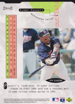 1995 SP - Special FX #13 Kirby Puckett Back