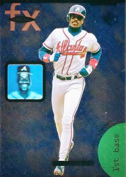 1995 SP - Special FX #28 Fred McGriff Front