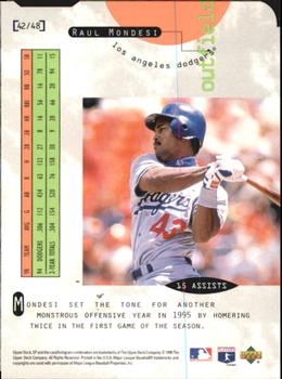 1995 SP - Special FX #42 Raul Mondesi Back