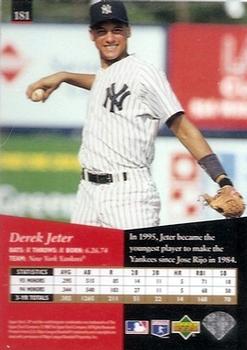 1995 SP - Superbafoil #181 Derek Jeter Back
