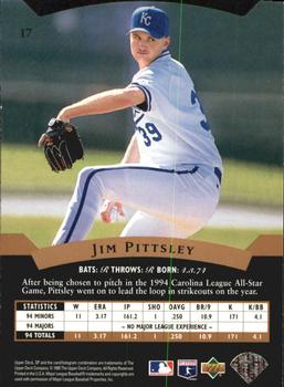 1995 SP - Superbafoil #17 Jim Pittsley Back