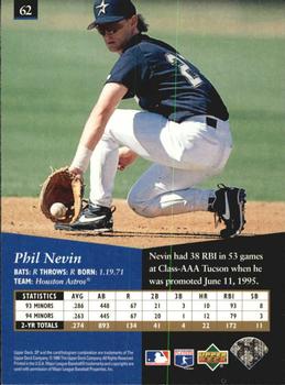 1995 SP - Superbafoil #62 Phil Nevin Back