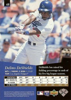 1995 SP - Superbafoil #68 Delino DeShields Back