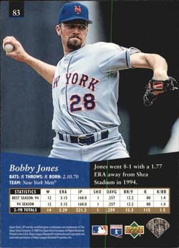 1995 SP - Superbafoil #83 Bobby Jones Back