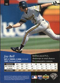 1995 SP - Superbafoil #95 Jay Bell Back