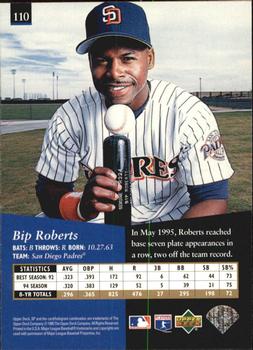1995 SP - Superbafoil #110 Bip Roberts Back