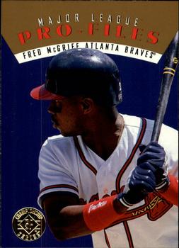 1995 SP Championship #21 Fred McGriff Front