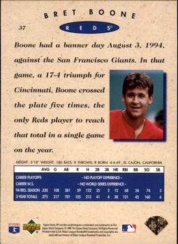 1995 SP Championship #37 Bret Boone Back