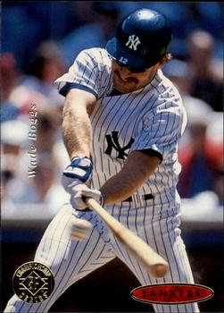 1995 SP Championship #172 Wade Boggs Front