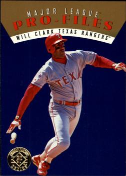 1995 SP Championship #189 Will Clark Front