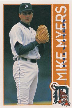 1996 Hebrew National Detroit Tigers #12 Mike Myers Front