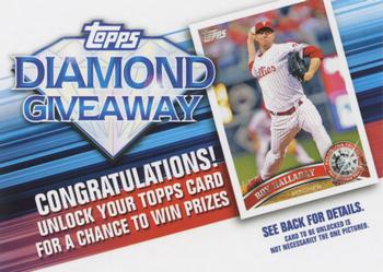 2011 Topps - Diamond Giveaway #TDG-6 Roy Halladay Front