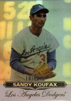 2011 Topps Tribute #12 Sandy Koufax Front