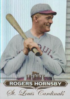 2011 Topps Tribute #49 Rogers Hornsby Front