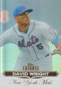 2011 Topps Tribute #7 David Wright Front