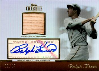 2011 Topps Tribute - Autograph Relics #TAR-RK1 Ralph Kiner Front