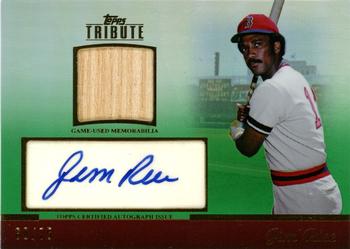 2011 Topps Tribute - Autograph Relics Green #TAR-JR Jim Rice Front