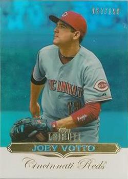 2011 Topps Tribute - Blue #14 Joey Votto Front