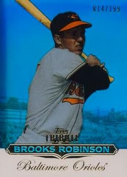 2011 Topps Tribute - Blue #17 Brooks Robinson Front