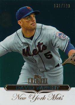 2011 Topps Tribute - Blue #7 David Wright Front