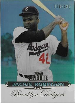 2011 Topps Tribute - Blue #35 Jackie Robinson Front
