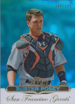 2011 Topps Tribute - Blue #69 Buster Posey Front
